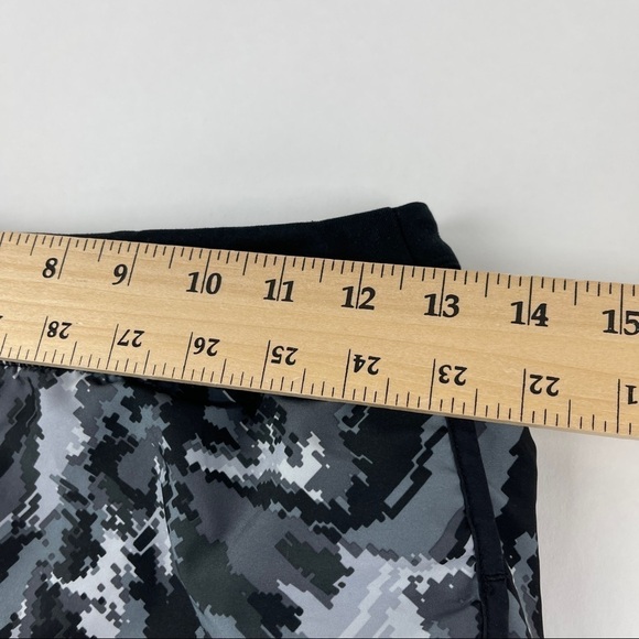 Nike Dri Fit Shorts Girls Medium Black White Athletic Elastic Waist - Picture 4 of 7